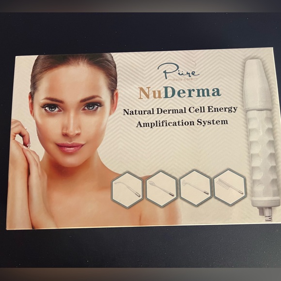 NuDerma Portable Handheld Skin Therapy Wand Machine - Picture 1 of 5